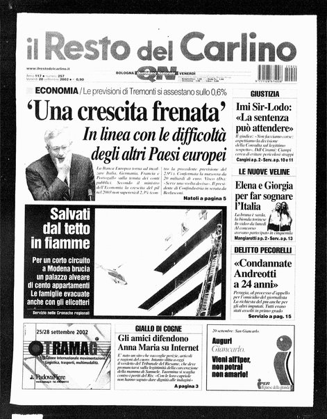 Il Resto del Carlino : giornale dell'Emilia